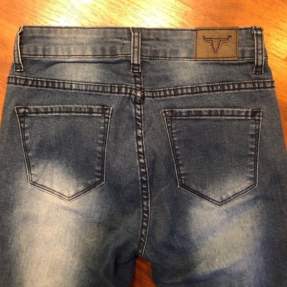 Lucky + Blessed Jeans. Size 4, Skinny Jeans. Comes with leopard patches on front - Picture 12 of 16